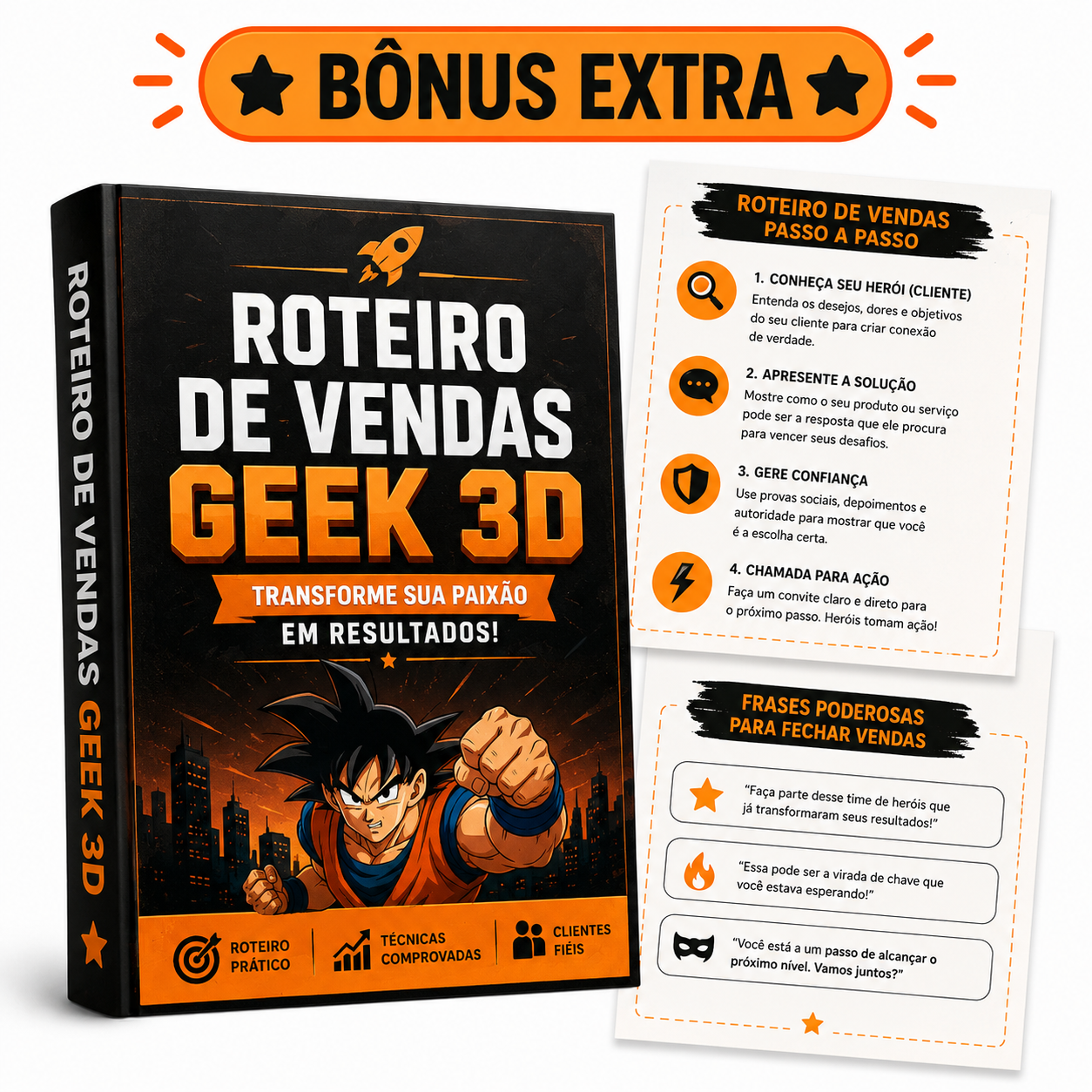Roteiro de Vendas Geek 3D
