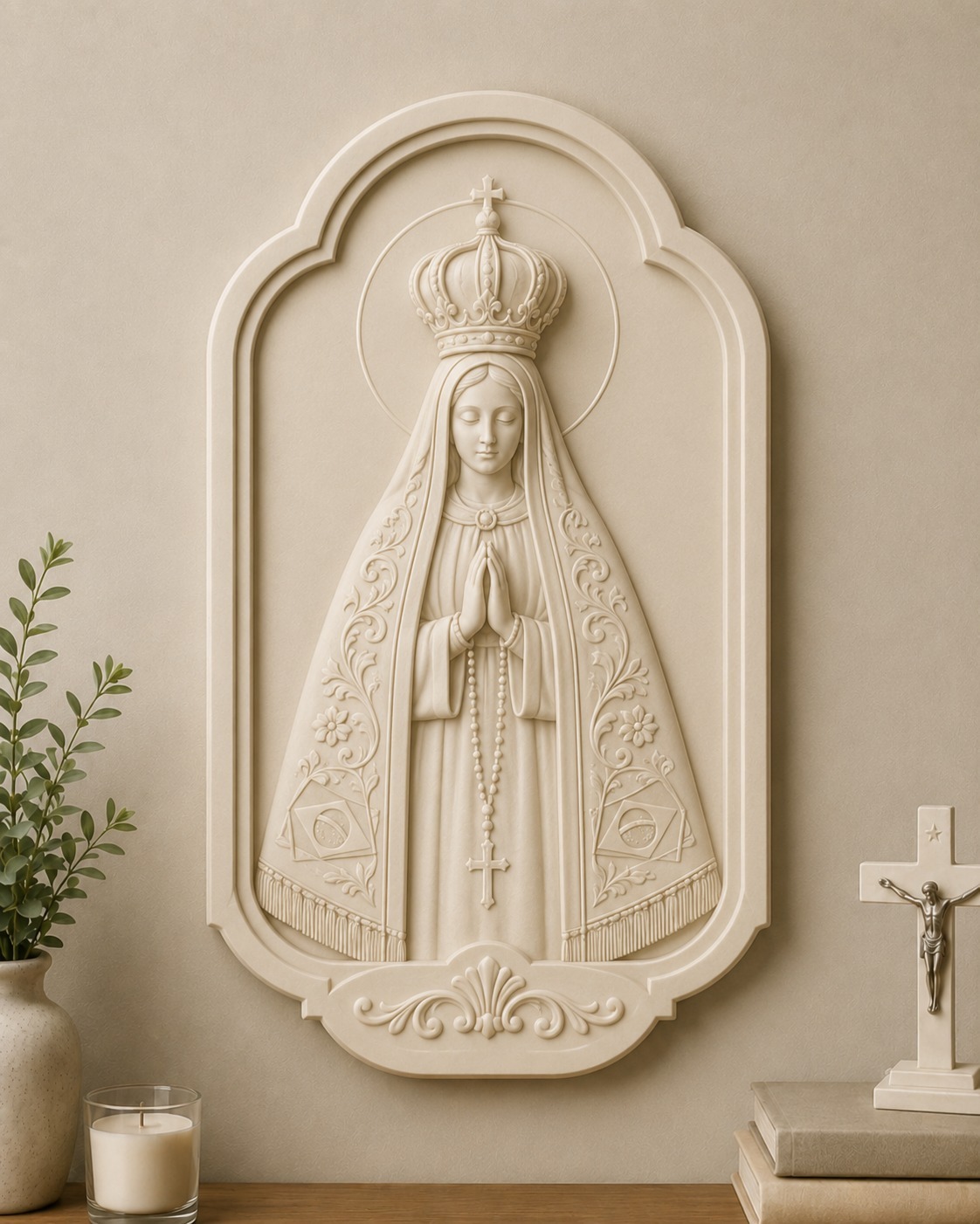 Modelo Católico STL 3D - Amostra 9