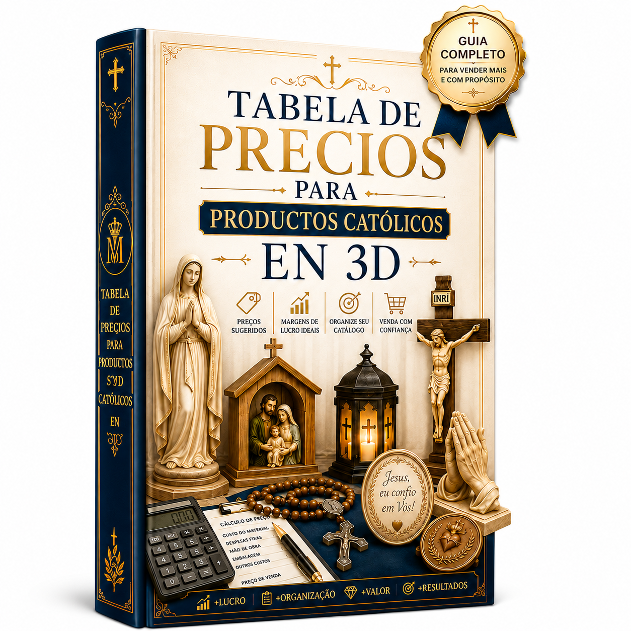 Tabla de Precios para Productos Católicos en 3D