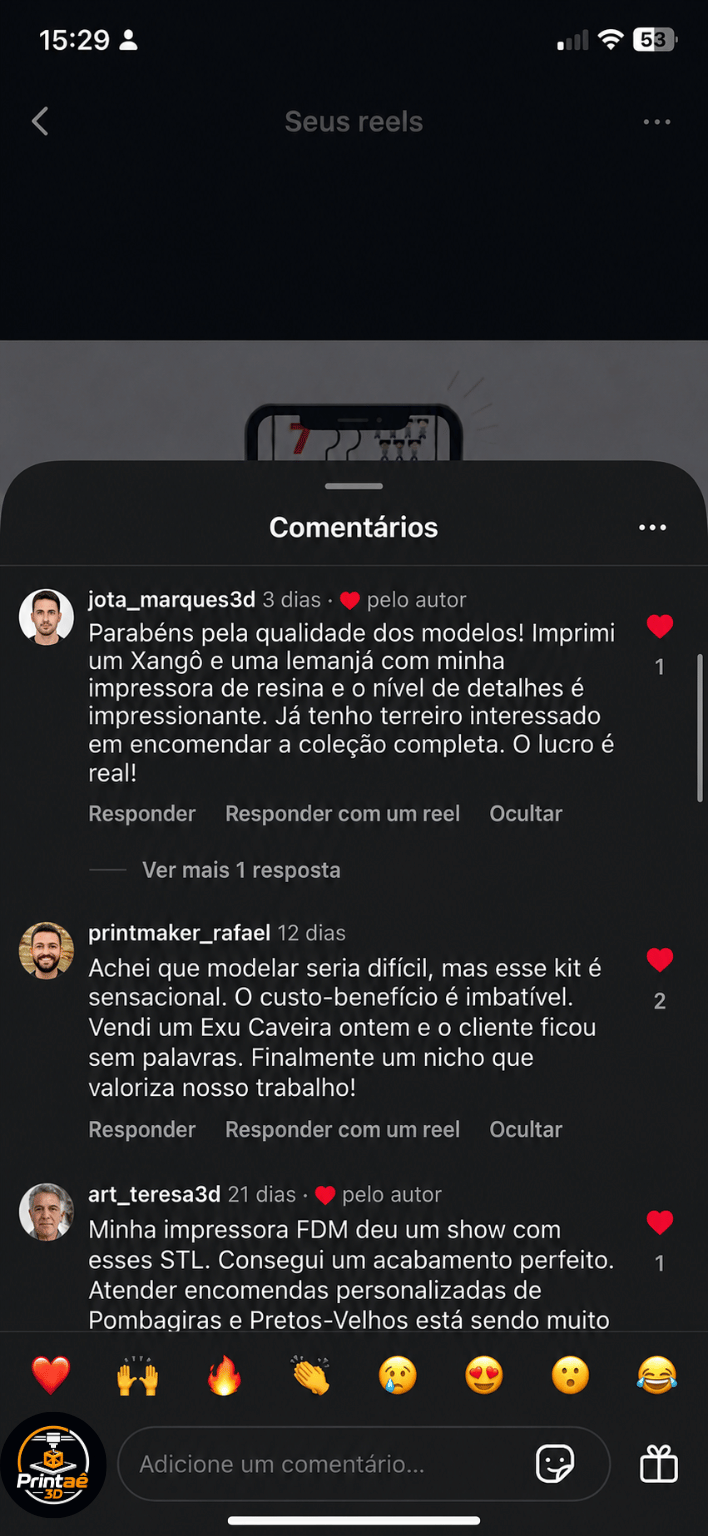 Depoimento do Cliente 1
